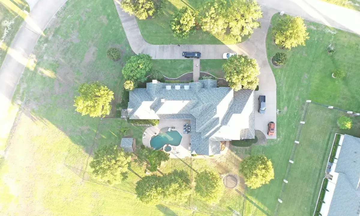 New shingle roof installation on a home in Potomac Mills